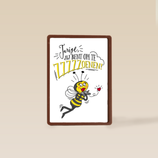 verjaardagskaart je bent om te zzzzzoenen