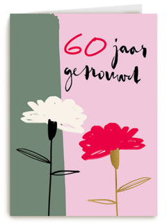 Love Story bloem jaar getrouwd