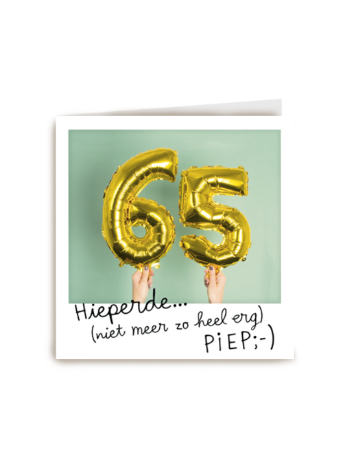 polaroid 65 jaar oud