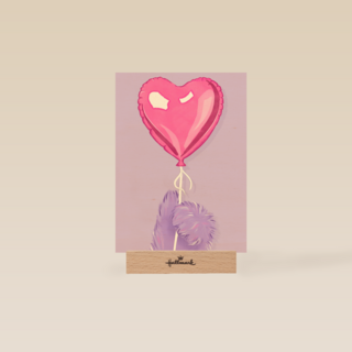 Hart Ballon Fluffy hand