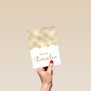 eid mubarak kaart gezegende ramadan