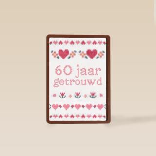 zestig jaar geborduurd