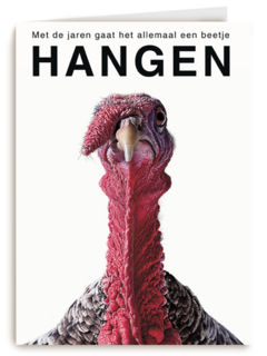 met de jaren gaat het allemaal een beetje hangen