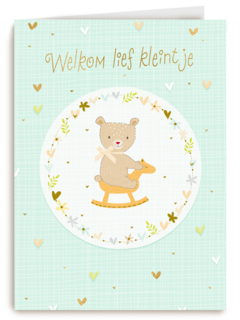 Welkom lief kleintje beertje turnowsky