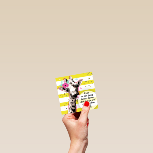 giraffe verjaardag