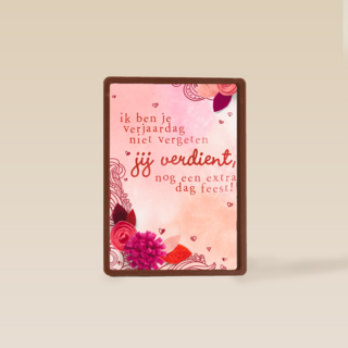 verjaardag te laat jij verdient nog een extra dag feest