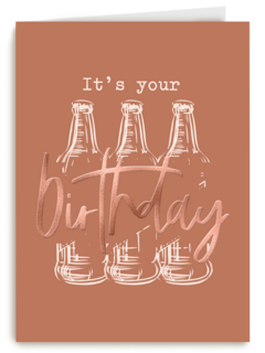 its your birthday with beer