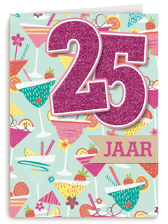 verjaardag leeftijden 25 jaar cocktails