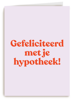 nieuwe woning kaart andc gefeliciteerd met je hypotheek