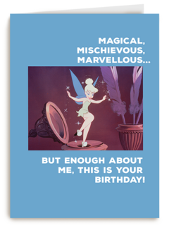 Tinkerbell Enough about me birthday