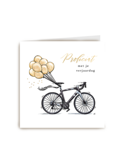 Anna Wijnands Proficiat fiets