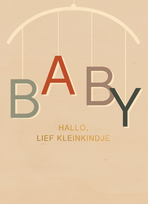 Geboortefelicitatie hallo lief kleinkindje
