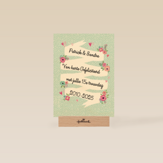 huwelijk jubileum kaart echtvereniging tekst of uitnodiging