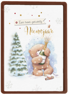 Forever Friends Gelukkig Nieuwjaar fles