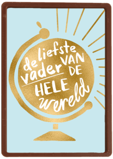 vaderdag kaart hip de liefste vader van de hele wereld