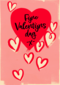 Fijne valentijnsdag harten