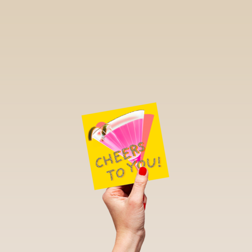 verjaardagskaart cheers to you
