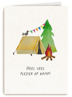 Kampvuur tent Op Kamp