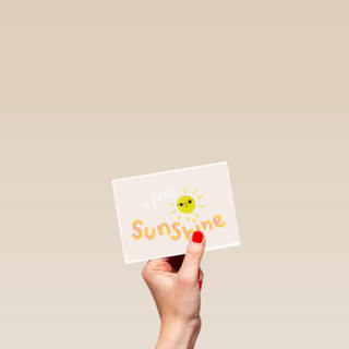Beterschap kaart Hello Sunshine