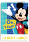 oh yeah jij bent jarig met mickey