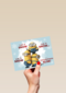 kerst minions let it snow