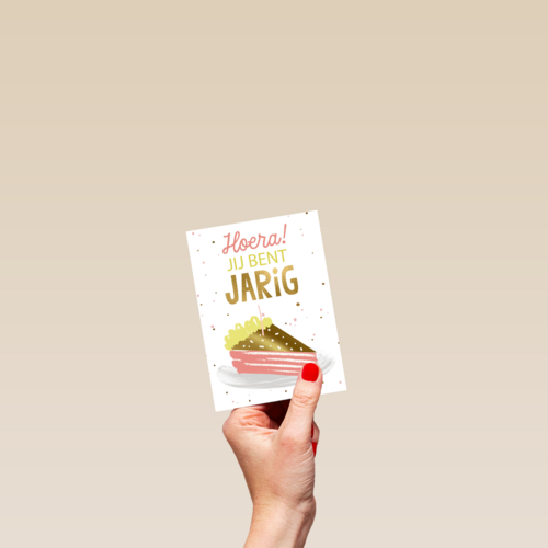 hoera taart jij bent jarig