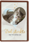 Fotokaart veel sterkte met verlies kat