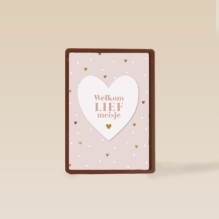 Geboortefelicitatie Welkom lief meisje