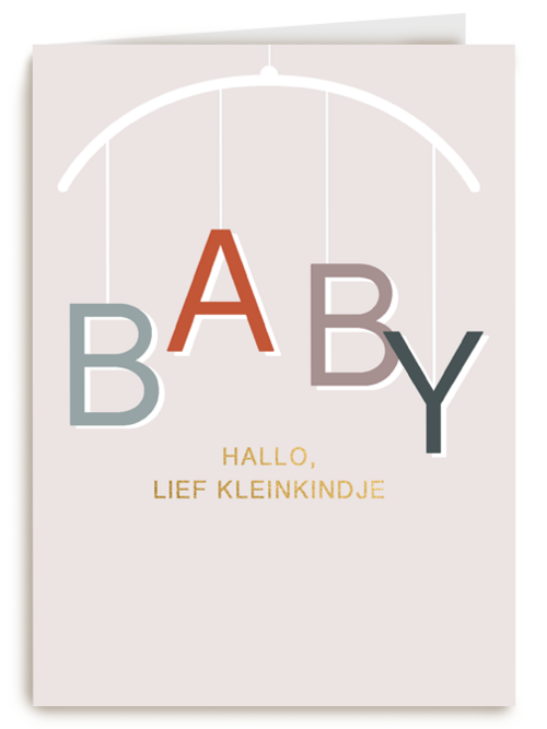 Geboortefelicitatie hallo lief kleinkindje