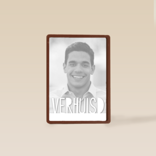 nieuwe woning verhuisd fotokaart