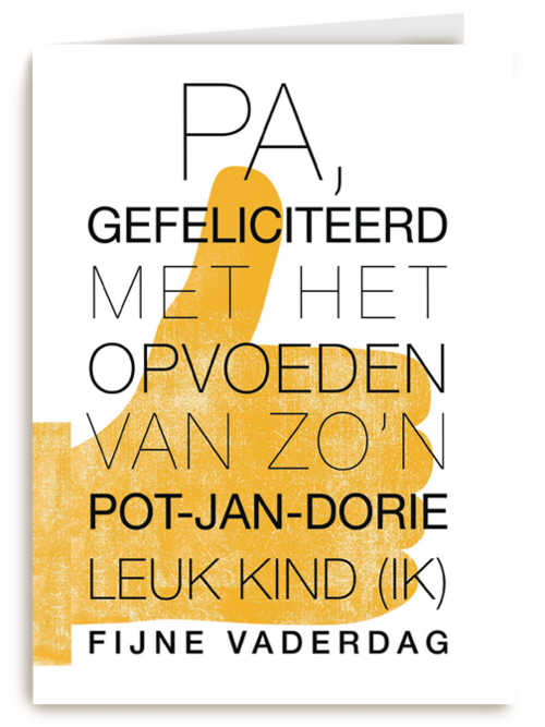 vaderdag grappig gefeliciteerd met het opvoeden van zon leuk kind