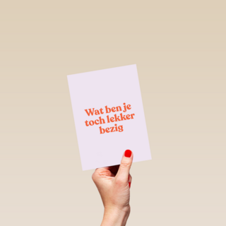 goed gedaan kaart andc wat ben je toch lekker bezig