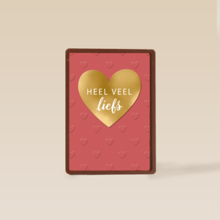 valentijnskaart stijlvol beterschap sterkte heel veel liefs