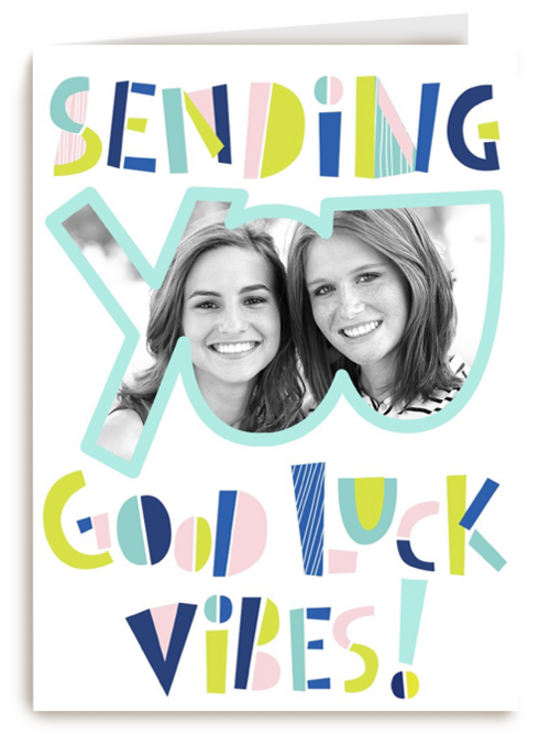 sending you good luck vibes met foto