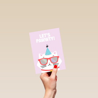 Uitnodiging verjaardagsfeest Lets pawwty