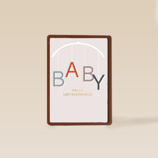 Geboortefelicitatie hallo lief kleinkindje