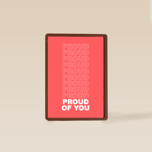 liefde vriendschap kaart trots of you