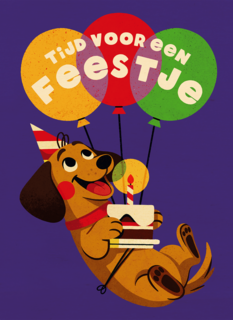 Verjaardag Tijd Voor Een Feestje