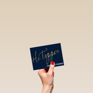 gefeliciteerd kaart man he topper gefeliciteerd