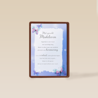 Condoleancekaart Met oprecht medeleven More than words