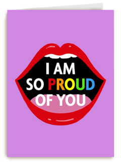 I am so proud of you lips
