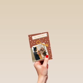 verhuisd fotokaart een nieuw huis
