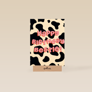 verjaardag kaart hip happy birthday bestie