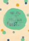 vaderdag kaart klassiek met jou is het altijd een feestje