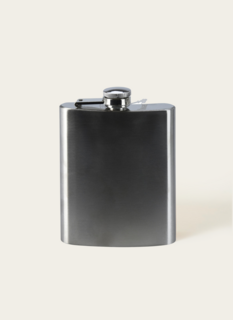 Heupfles Zilver