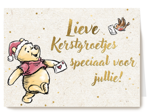 Lieve kerstgroetjes Winnie de Pooh