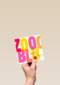Vriendschapkaart zooo blij met jou
