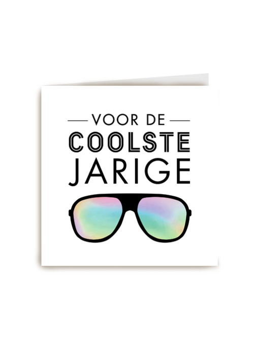 voor de coolste jarige zonnebril