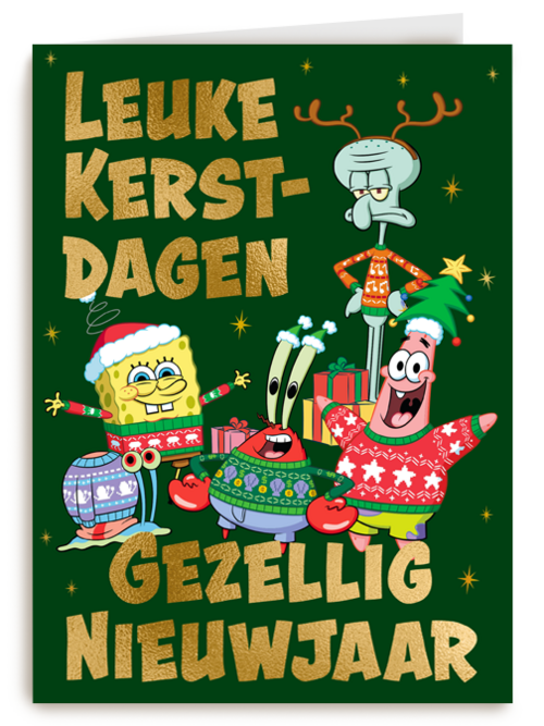 Spongebob Squarepants Leuke kerstdagen