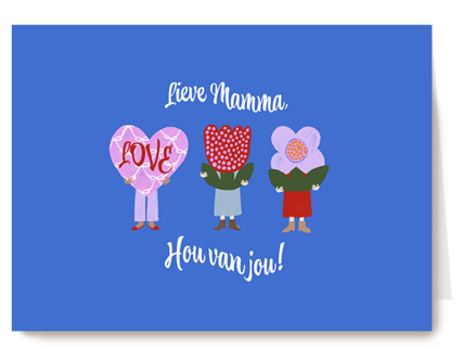 Lieve Mamma hou van jou